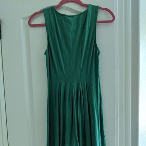 Green summer dress